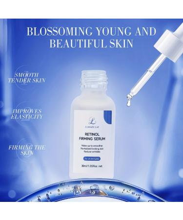 Retinol Firming Serum for All Skin Types | Improve Elasticity & Refresh Texture | 30ml Best Absorption & Smoothing Formula - Buy Online on GoSupps.com