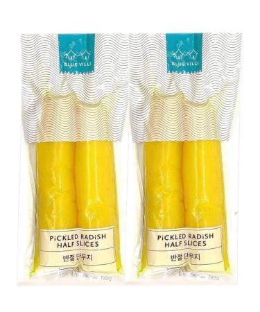 WaNaHong Takuan Pickled Radish Half Cut 350g (Pack of 2)