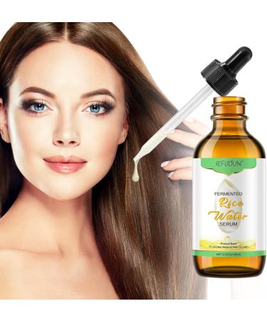 Rice Essential Water Oil for Hair Growth Thickness Strength Shine -100% Pure Natural Leave-in Conditioner for Scalp Dry Split End Moisturizer - Rice Water Oil for Hair Growth&Hair Loss - Buy Online on GoSupps.com