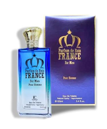 Parfum De Rois France Eau of Toilette 3.4 Fl. Oz. Woody Spicy fragrance for Men - Buy Online on GoSupps.com