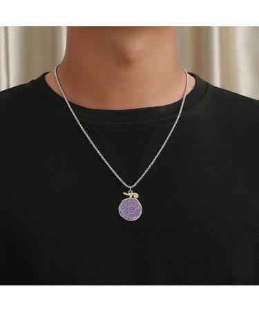 JOHLCR Anime ONE PIECE Cosplay Necklace Pendant Anime Character Accessories Devil Fruit Halloween Carnival Party Dress Up Props Gifts for Men Women Kids Manga Fans - Buy Online on GoSupps.com