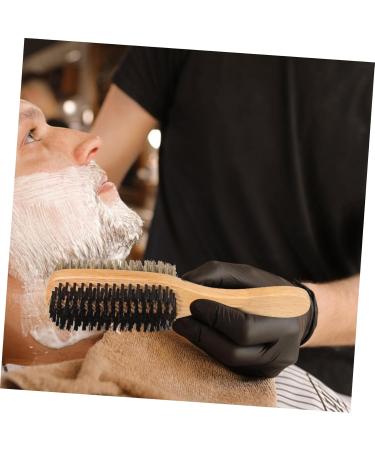 Beavorty Double-Sided Beard Brush & Cosmetics Kit | Men's Grooming Set | European Beech Comb Gift for Men | 23x5.8x4.5cm - Buy Online on GoSupps.com