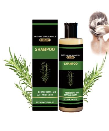 ZLHHRZJX Rosemary Shampoo for Hair Growth 100ml Rosemary Shampoo to Strengthen Hair Moisturizing and Volumizing Shampoo for Fine Hair Rose/Marine Shampoo/Poo for Fine Hair