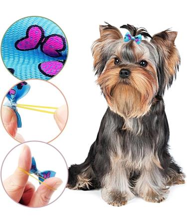 Shop Suliudaji 20-Piece Dog Hair Accessories - Elastic Loops & Arches for Long-Haired Dogs & Cats - Random Colors - International Shipping Available - Buy Online on GoSupps.com