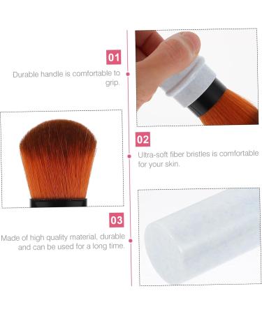 MAGICLULU Telescopic Powder Brush Highlighter Makeup Brush Rabbit Hair Claw Cosmetics Brush Lotus Tealight Candle Holder Face Sculpting Brush Blending Blush Brush Fluffy Plastic Foundation medium Blue - Buy Online on GoSupps.com