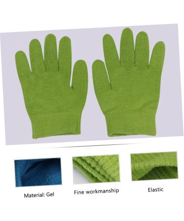 Healeved 2 Pairs Gel Moisturizing Gloves Bibs Overnight Moisturizing Gloves Restorer Soft Hotfix Gloves for Dry Hands Sleeping Gloves Dry Hands Gloves Elasticity Nursing Kit - Buy Online on GoSupps.com