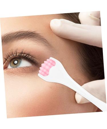 Silicone Face Roller - Beauty Tool for Firming & Massaging | Portable Pink Facial Massager | International Shipping - Buy Online on GoSupps.com