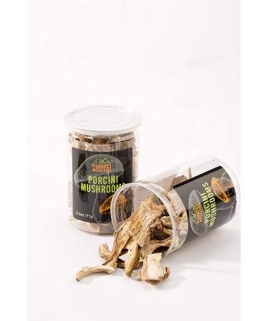 VIGOROUS MOUNTAINS Dried Porcini Mushrooms Boletus Edulis 2.5oz - Top Quality Grade - Buy Online on GoSupps.com