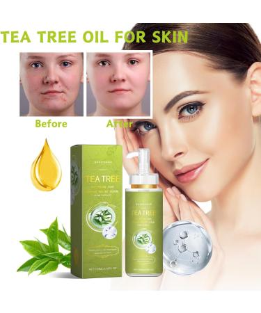 Tea Tree Ance Serum Tea Tree Essential Oils Tea Tree Oil For Skin Anti-Pimples and Acne Moisturizer and Brighten Skin.Tea Tree Oil for Diffuser Humidifier DIY Home Office 100ml - Buy Online on GoSupps.com