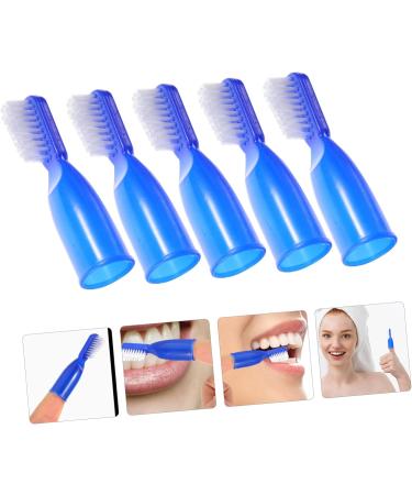 Partykindom 10th Mini Toothbrushes - Small Travel Finger Toothbrushes for Adults | Ideal Camping & Household Cleaning Accessories - Buy Online on GoSupps.com