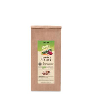 GRAU The Original Mix No. 2 Dried Vegetable Mix for BARF Menus for Dogs, Pack of 1 (1 x 500 g), Food Supplement for Dogs