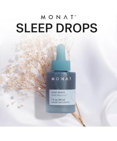 MONAT Sleep Drops Sleep Improvement Product Herbal Support Calming Bedtime Drops for Restorative Relaxation for Stress & Frenetic Life Natural Support Solution - Buy Online on GoSupps.com