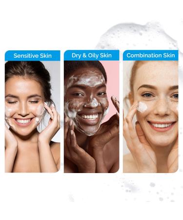 BENETUS Lacto Alaska Bubble Foam, Facial Cleanser, Face Wash, Moisture Balance, for Sensitive Skin Korean Skincare 200ml - Buy Online on GoSupps.com