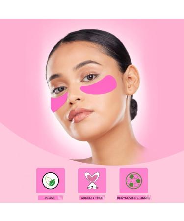 CCbeauty Reusable Under Eye Patches & Eye Cream Applicator Set | 100% Silicone Gel Pads for Hydration | Reduce Fine Lines Wrinkles & Dark Circles | Includes Storage Tin | Mango Scent - Buy Online on GoSupps.com