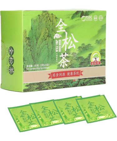 Pine Pollen Tea Bags 20 Count Herbal Tea Bags Brewing Tea Pine Pollen Slimming Teabag for Women 3g Per Pack - Buy Online on GoSupps.com