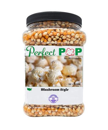Concession Essentials Gourmet Mushroom Extra Large Popcorn Kernels - 2lbs 2lb-Mushroom Kernels