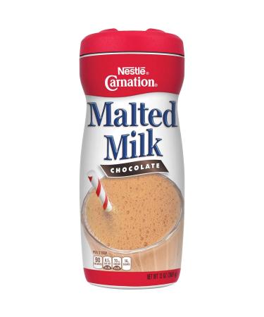 Carnation Chocolate Malted Milk Mix (4 PACKS) 13 Ounce (Pack of 4)