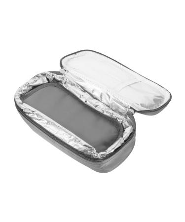 minkissy 1 Set Insulin Cooler Pack Storage Bags Insulin Holder Zipper Diabetic Drugs Organizer Portable Insulin Pouch Diabetic Medicine Bag Aluminum Foil Travel Insulation Carrying Case
