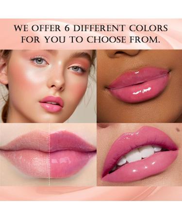 DAGEDA Tinted Lip Balm - Hydrating Color Changing Lipstick Glossy Lip Plump Balm Lightweight & Non-Greasy - Shop Now for International Shipping - Buy Online on GoSupps.com
