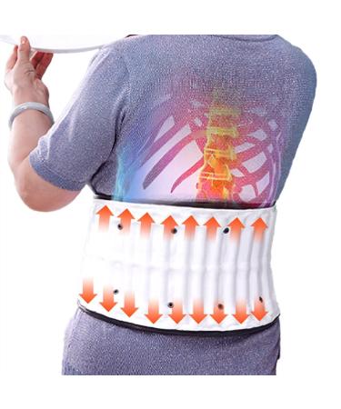 Decompression Back Belt Back support inflatable back support back support lumbar support back support and back support relieves tense muscles of the lower back (color: manual si manual