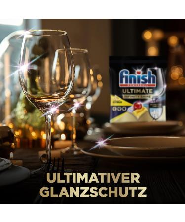 Buy Finish Ultimate Infinity Shine Citrus Dishwasher Tabs - 160 Powerful Tabs for Ultimate Cleaning & Shine - Fatty Soiling & Gloss Protection - Gigapack - Buy Online on GoSupps.com