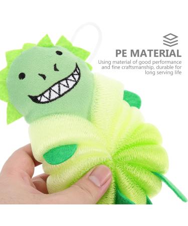 FOMIYES 2pcs Baby Loofah Exfoliating Bath Puff | Cute Animal Shower Scrubber 18x11CM | Ideal for Kids & Gentle Cleansing - Buy Online on GoSupps.com