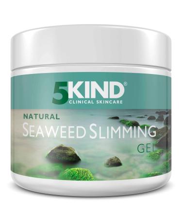 5kind clinical skincare Natural Seaweed Slimming Gel and Anti-Cellulite Cream with Coffee Algae and Peppermint Oil Gently Firms Skin and Reduces the Appearance of Cellulite 300 ml