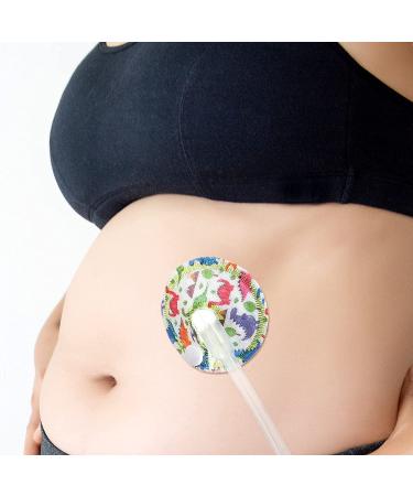 24 Pack Dinosaur Cotton Pads for Feeding Support - G Shape Button Covers for Nursing Care - Buy Online on GoSupps.com