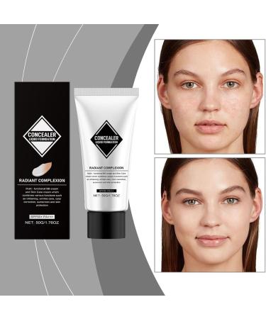  Esncddym Color Matching Foundation Liquid Concealer Foundation 1.76 oz Foundation Makeup for Bleaching - Moisturizing Tone Correction Liquid Base Makeup  - Buy Online on GoSupps.com