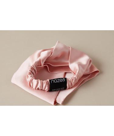 NAZELI Silk Headband Women Headband in Pink Hairband Turban Soft 100% Pure Mulberry Silk 30 Momme Headbands for Women's Hair Everyday - Buy Online on GoSupps.com