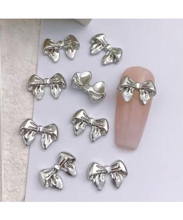 10Pcs 3D Butterfly Nail For Nails Alloy Butterfly Nail Decoration Alloy Nail Butterfly Nail Manicure Accessories Manicure Accessories