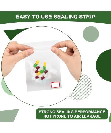 24-Pack Pill Pouch Bags - Waterproof Reusable Easy to Carry for Medicine Organization - Buy Online on GoSupps.com