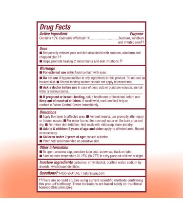 Boericke & Tafel Califlora Calendula Gel | Natural Skin Relief & Soothing Care - Buy Online on GoSupps.com