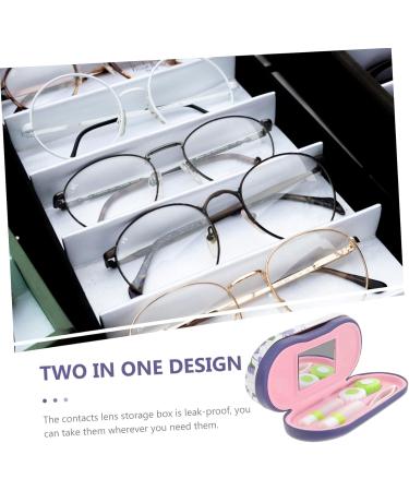 Buy Solustrie Tweezers & Double-Layer Glasses Case - Portable PU Leather Storage Box for Outdoor Trips - 3 Sets Available - Buy Online on GoSupps.com