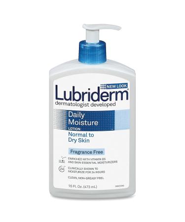 Lubriderm Skin Therapy Hand & Body Lotion 16 Oz Pump - Hydrating Moisturizer for All Skin Types - International Shipping Available - Buy Online on GoSupps.com