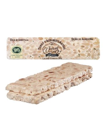Torrons Vicens Hard Almond Nougat Elongated 300 g