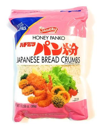 Shirakiku Honey Panko 10.58 Oz - Crispy Japanese Breadcrumbs - Pack of 1 - Buy Online on GoSupps.com
