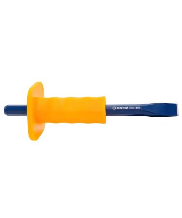 Groz Octagonal Shank Cold Chisel 10 Length 3/4 Blade Width | Grip Guard | 52-58 HRC | #32841 - Buy Online on GoSupps.com