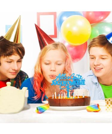 Happy Youth Consecration Cake Topper | Blue Acrylic Decoration & Gift Idea - Buy Online on GoSupps.com