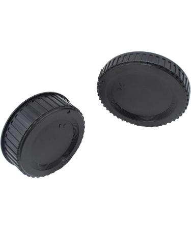 Front and Rear Lens Cap Set for Nikon F Mount DSLR Cameras - D7500, D7200, D7100, D5600, D3500 and More - Buy Online on GoSupps.com