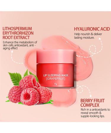 4PCS Lip Sleeping Mask Korean Lip Mask Jelly Sleep Lip Balm Lip Mask Set Reduce Lip Lines and Improve Lip Color Overnight Lip Treatment Care for Dry Cracked Lips Moisturizing Hydrating Nourishing - Buy Online on GoSupps.com