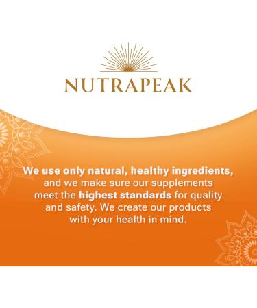 Nutrapeak Gotu Kola Capsules - 4-Month Supply (120 Capsules) | Centella Asiatica Herbal Wellness Support | Vegan Non-GMO Gluten-Free - Buy Online on GoSupps.com