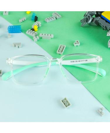 LifeArt Kid Blue Light Blocking Glasses - 85% Harmful Blue Light Filter Anti Eyestrain UV400 Protection Computer Glasses for Kids (Green) 5158_c8 - Buy Online on GoSupps.com