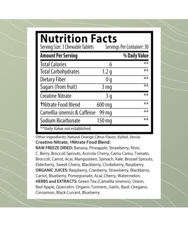 Optimal Health Systems BFF Chewable Tablets - 90 Count Boost Nitric Oxide & Improve Circulation for Artery Support - 30 Servings - Buy Online on GoSupps.com