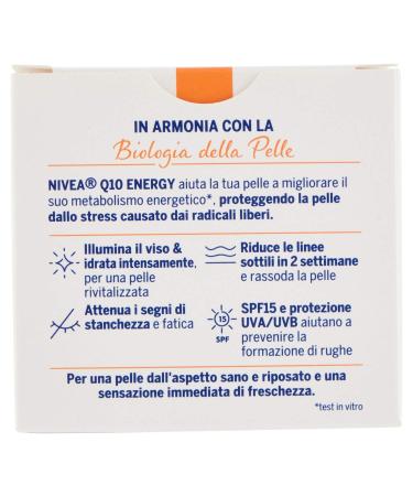 NIVEA Q10 Anti-Wrinkle Day Energy Cream 50ml | Best Face Creams & Masks for Youthful Skin - Shop Internationally - Buy Online on GoSupps.com