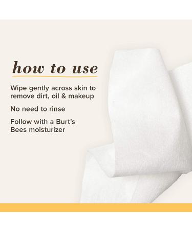 Burt's Bees Sensitive Facial Cleansing Towelettes with Cucumber and Mint - 30 Count | Gentle Face Wipes for Sensitive Skin - Buy Online on GoSupps.com