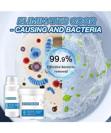 Toilet Active Oxygen Agent All Purpose Deep Descaling Cleaning Powder Deodorization and Fragrance Retention Cleaner Active Oxygen Decomposition Urine Stains Toilet Cleaning Supplies (110g) - Buy Online on GoSupps.com