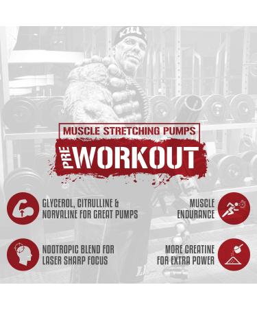 Rich Piana 5% Nutrition Kill It Reloaded Pre-Workout Beach Blast - Ultra Energy Focus Pumps Power & Endurance Supplement with Citrulline GlycerSize Nitrosigine Creatine Choline Huperzine A - Buy Online on GoSupps.com