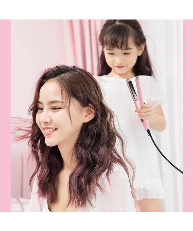 Professional Ceramic Hair Straightener & Curling Iron Mini Pink Flat Iron for Short Hair Fast Heat-Up Perfect for Shinier & Smoother Hair Style - Buy Online on GoSupps.com