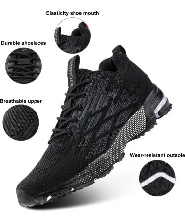 Anokar Breathable Running Shoes for Men & Women | Lightweight Sports Sneakers for Jogging & Walking - Available in Black Blue Gray Red (EU Sizes 39-48) - Buy Online on GoSupps.com